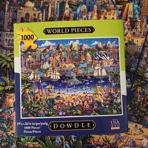 Dowdle World Pieces Jigsaw Puzzle